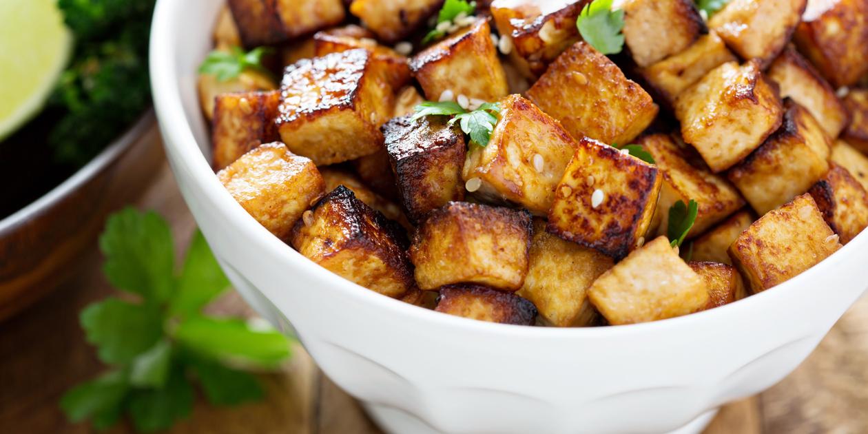 Baked tofu