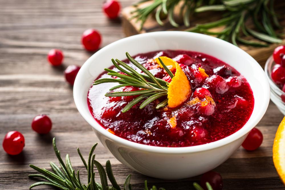 No Sugar Cranberry Sauce